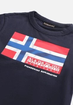 Napapijri Zamora - T-Shirt Imprimé - Blu Marine -Napapijri 03bd859a971543d4a20dfdb4a1c164ba