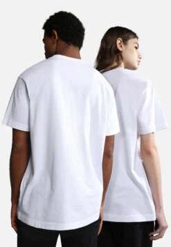 Napapijri S-Quito Ss - T-Shirt Imprimé - Bright White -Napapijri 054c85b4814b45ed84952d66b945fe46
