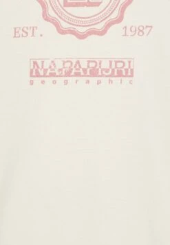Napapijri Moreno - T-Shirt Imprimé - Whitecap Gray -Napapijri 0605efd6dcfb4b948c6d771e9a89f953