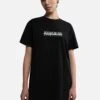 Napapijri Box Long - T-Shirt Imprimé - Black