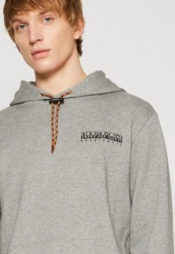 Napapijri Mataje Unisex - Sweatshirt - Grey Melange -Napapijri 11f4230e236c4cc18e17ab32b9b6842b