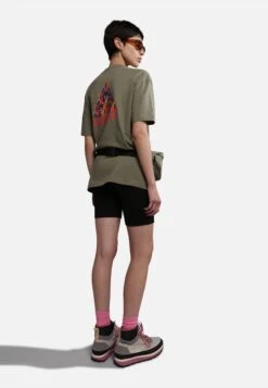 Napapijri S-Pajas Ss - T-Shirt Imprimé - Green Lichen -Napapijri 15ef4ca1d6c649f7b980d44db58433fc