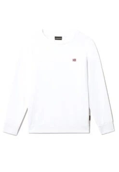 Napapijri Balis Crew - Sweatshirt - Bright White