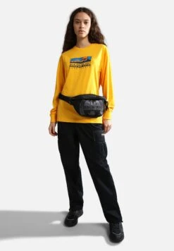 Napapijri Freestyle - T-Shirt À Manches Longues - Yellow Ray -Napapijri 1962bf217688468987ae46b86614ed3a