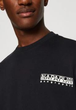 Napapijri Napo Unisex - Sweatshirt - Black -Napapijri 1d53bd061a774f70a00a62d3ec0208d6