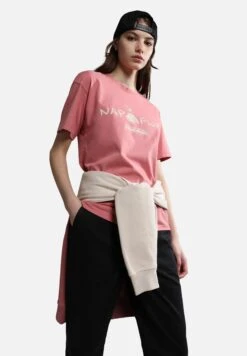 Napapijri Moreno - T-Shirt Imprimé - Pink