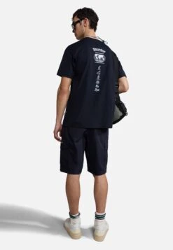 Napapijri Paradise - T-Shirt Imprimé - Blu Marine -Napapijri 2b1964992aed4e6ea7189ff573f2edee
