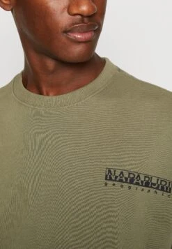Napapijri Napo Unisex - Sweatshirt - Green Lichen -Napapijri 31795a2382ab456095ebd03847f4e38a