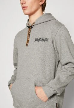 Napapijri Mataje Unisex - Sweatshirt - Grey Melange -Napapijri 397193ffbf6d41a18b3b393723044af1