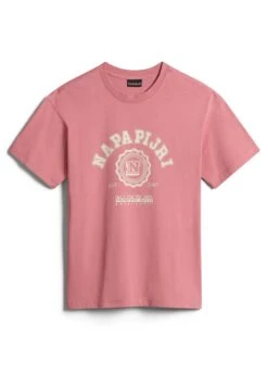 Napapijri Moreno - T-Shirt Imprimé - Pink Lulu -Napapijri 3ac4d8b12c484fcdad31cb3652628726