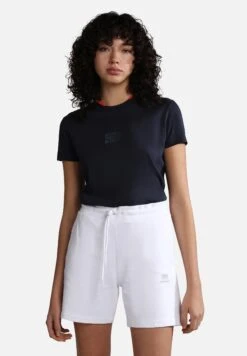 Napapijri Ibarra - T-Shirt Imprimé - Blu Marine