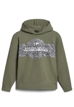 Napapijri Pinzon - Sweat À Capuche - Green Lichen -Napapijri 42c4fb4c5d6446b68c42d8bc26c99c5e