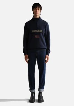 Napapijri Burgee Zip - Sweatshirt - Blu Marine 11 Napapijri Burgee Zip - Sweatshirt - Blu Marine -Napapijri 438663a6f4b044799a711c7aa2c773d4