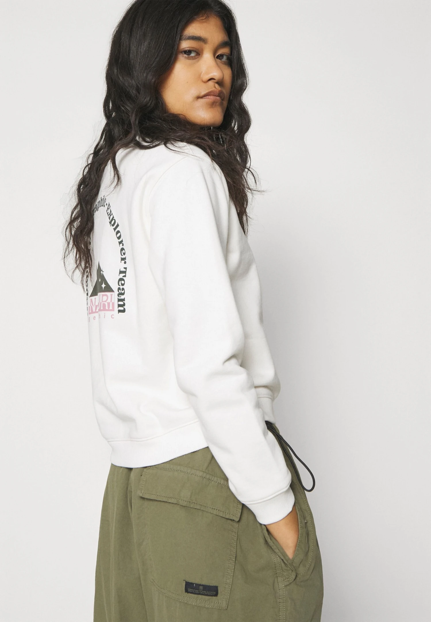 Napapijri Rope - Sweatshirt - White Whisper 4 Napapijri Rope - Sweatshirt - White Whisper – Image 4