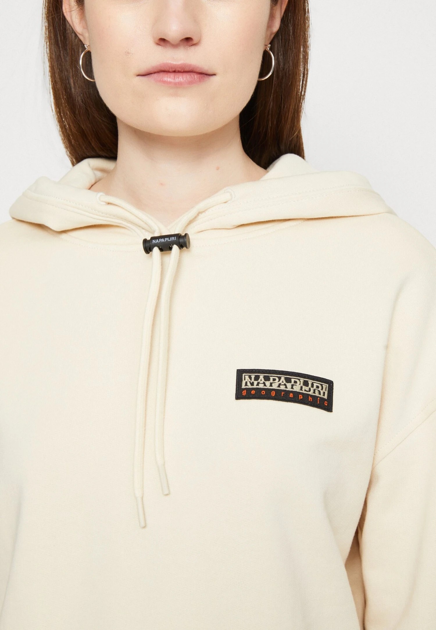 Napapijri Cenepa Crop - Sweatshirt - Whitecap Gray 6 Napapijri Cenepa Crop - Sweatshirt - Whitecap Gray – Image 6