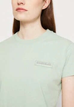 Napapijri Morgex - T-Shirt Basique - Green Frost -Napapijri 4bf0059d36d34618b24487de391cb99d