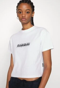 Napapijri Box Crop - T-Shirt Imprimé - Bright White 13 Napapijri Box Crop - T-Shirt Imprimé - Bright White -Napapijri 57043d11269542f786492cb21bd5cc07