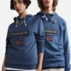 Napapijri Burgee Summer - Sweat À Capuche - Blue Ensign
