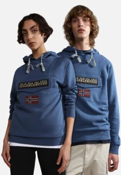 Napapijri Burgee Summer - Sweat À Capuche - Blue Ensign