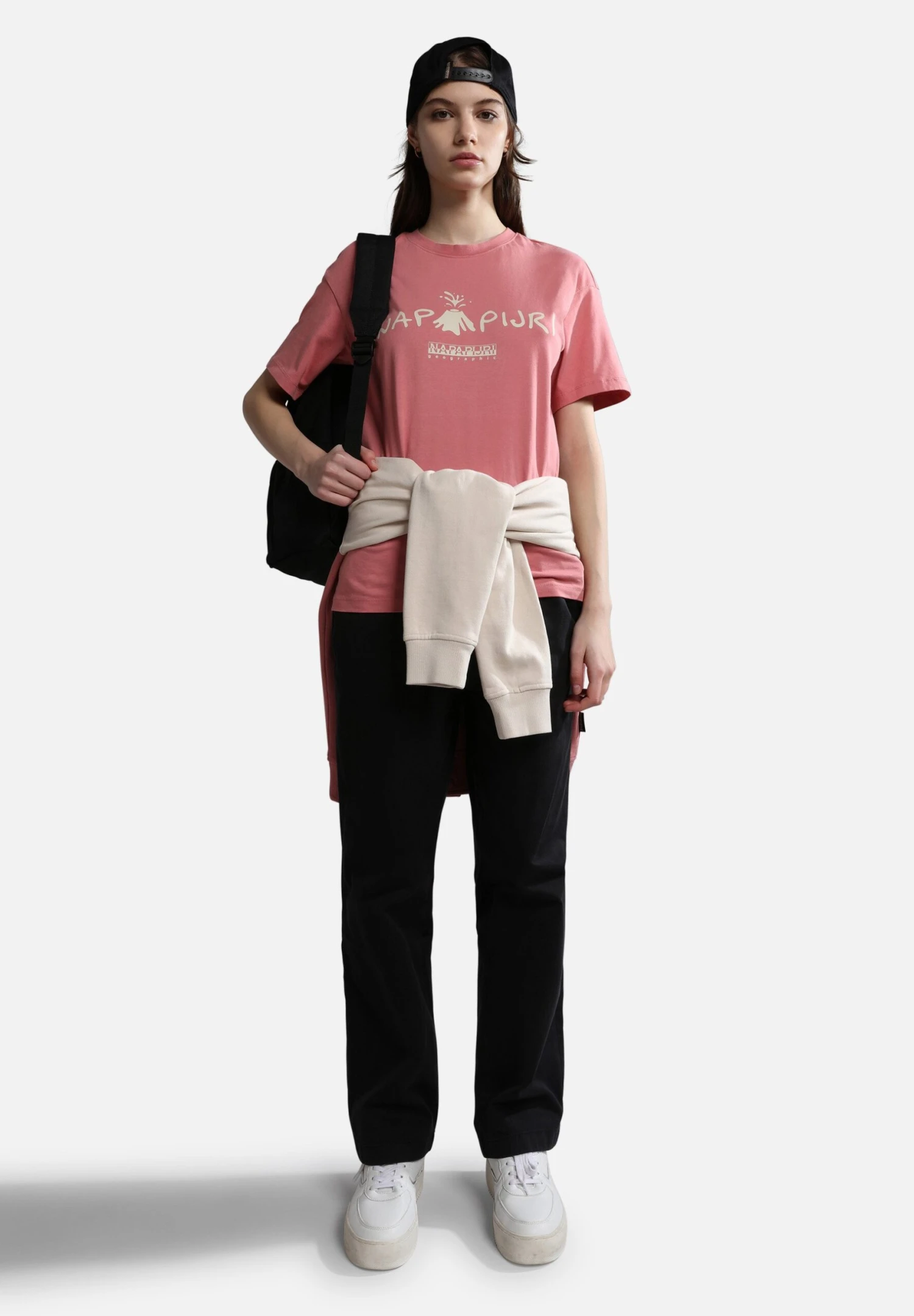 Napapijri Moreno - T-Shirt Imprimé - Pink 2 Napapijri Moreno - T-Shirt Imprimé - Pink – Image 2