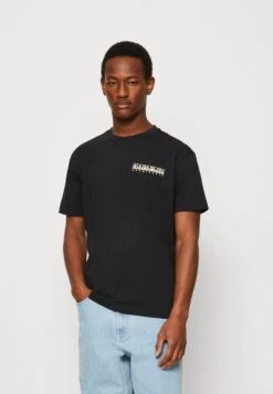 Napapijri Bolivar Unisex - T-Shirt Imprimé - Black -Napapijri 637397e897c14371a534580daafc5064