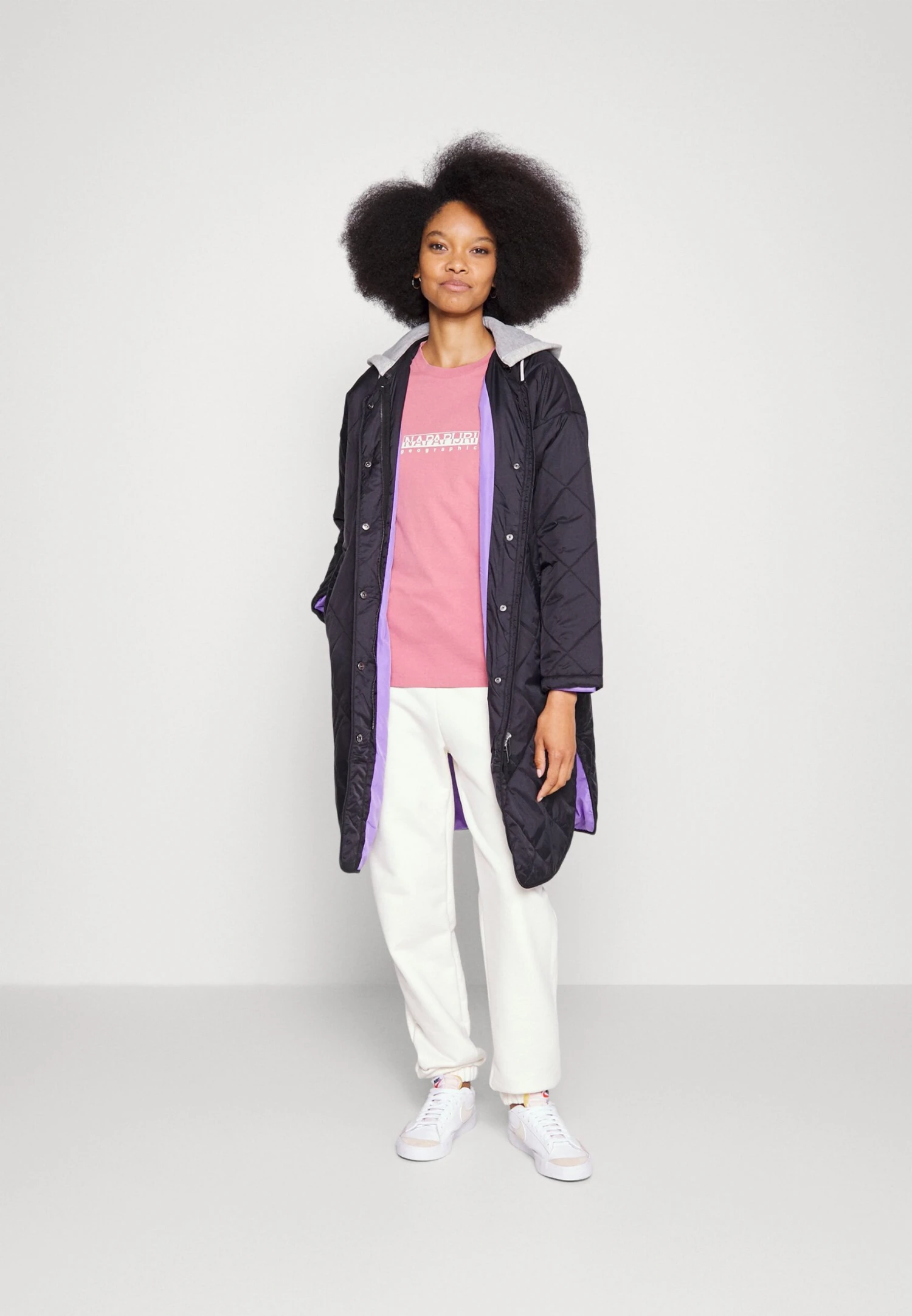 Napapijri S-Box W Ss - T-Shirt Imprimé - Pink Lulu 2 Napapijri S-Box W Ss - T-Shirt Imprimé - Pink Lulu – Image 2