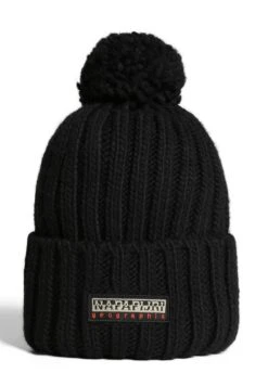 Napapijri Fea - Bonnet - Black -Napapijri 7739554df722429aa4981b009ad9f22c