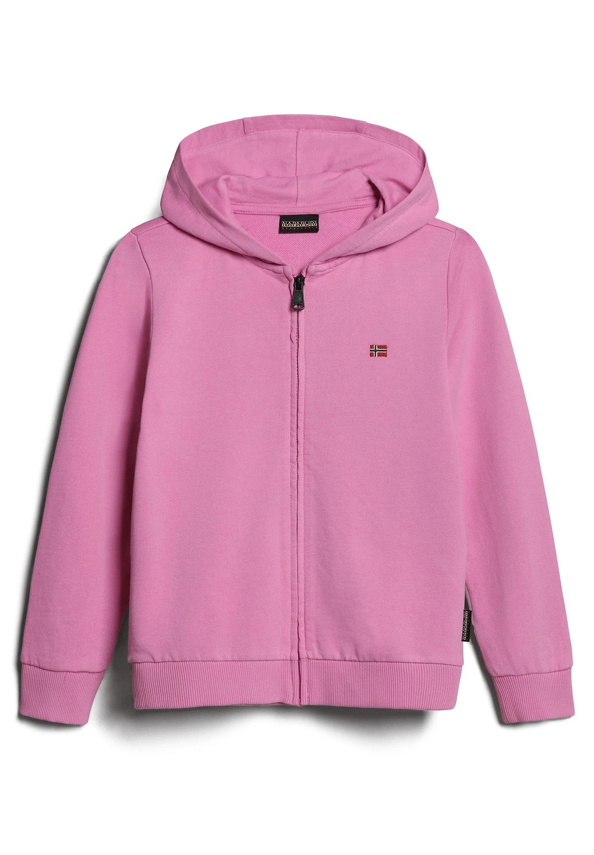 Napapijri Balis - Sweat Zippé - Pink Cyclam P 4 Napapijri Balis - Sweat Zippé - Pink Cyclam P – Image 4