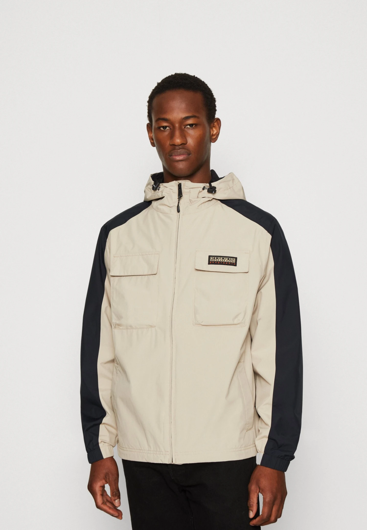 Napapijri Eloro Unisex - Veste Coupe-Vent - Humus Beige 1 Napapijri Eloro Unisex - Veste Coupe-Vent - Humus Beige