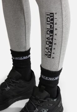 Napapijri M-Box - Legging - Medium Grey Melange -Napapijri 83c88495c6ca48bc8fbbaeb57799bd62