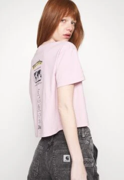 Napapijri Chira Crop - T-Shirt Imprimé - Lilac Keep -Napapijri 8c0bcbfebcc345fbacf2110970022218
