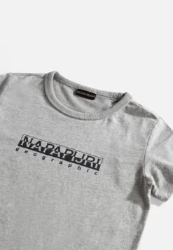 Napapijri S-Box - T-Shirt Imprimé - Medium Grey Melange -Napapijri 8e236b7623ef49a6a5ba144c9b66a6ec