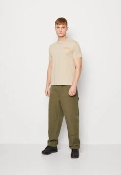 Napapijri S-Pajas Ss - T-Shirt Imprimé - Humus Beige -Napapijri 8f0e0d80cf3649b294d3b897130097f1