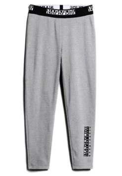 Napapijri M-Box - Legging - Medium Grey Melange -Napapijri 904642066a3c434aac3425ab5a8bde96