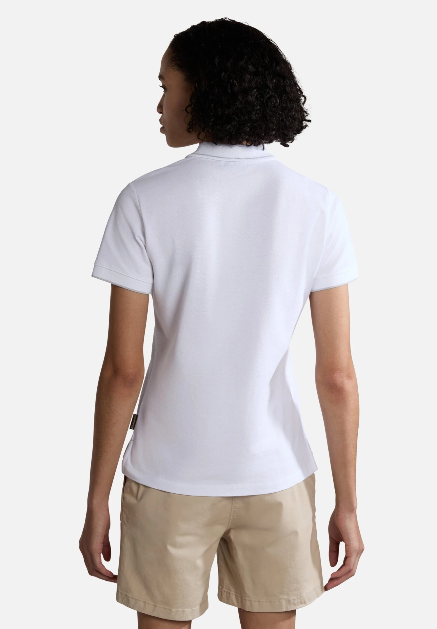 Napapijri Nina - Polo - Bright White 3 Napapijri Nina - Polo - Bright White – Image 3