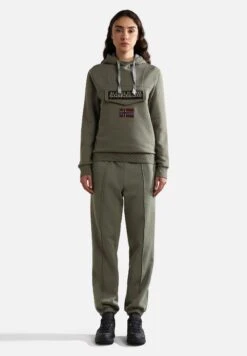 Napapijri Burgee Winter - Sweat À Capuche - Green Lichen -Napapijri 927f8da2ef5043c7bd0801b0d634a19d