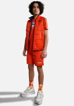 Napapijri Zamora - T-Shirt Imprimé - Red Cherry