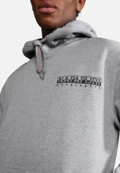 Napapijri Quito Unisex - Sweat À Capuche - Medium Grey Melange -Napapijri 9b843d4f1f5e4492a2fc21173ec2f4bb