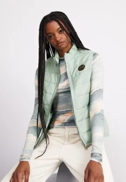 Napapijri Acalmar Vest - Gilet - Green Iceberg