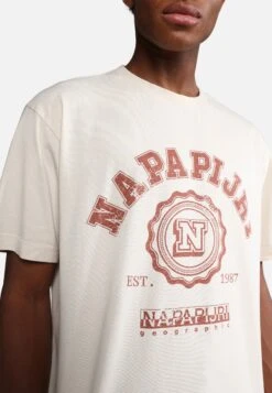 Napapijri S-Quito Ss - T-Shirt Imprimé - Whitecap Gray 9 Napapijri S-Quito Ss - T-Shirt Imprimé - Whitecap Gray -Napapijri a11a25b895bc41918a448d5777e56690