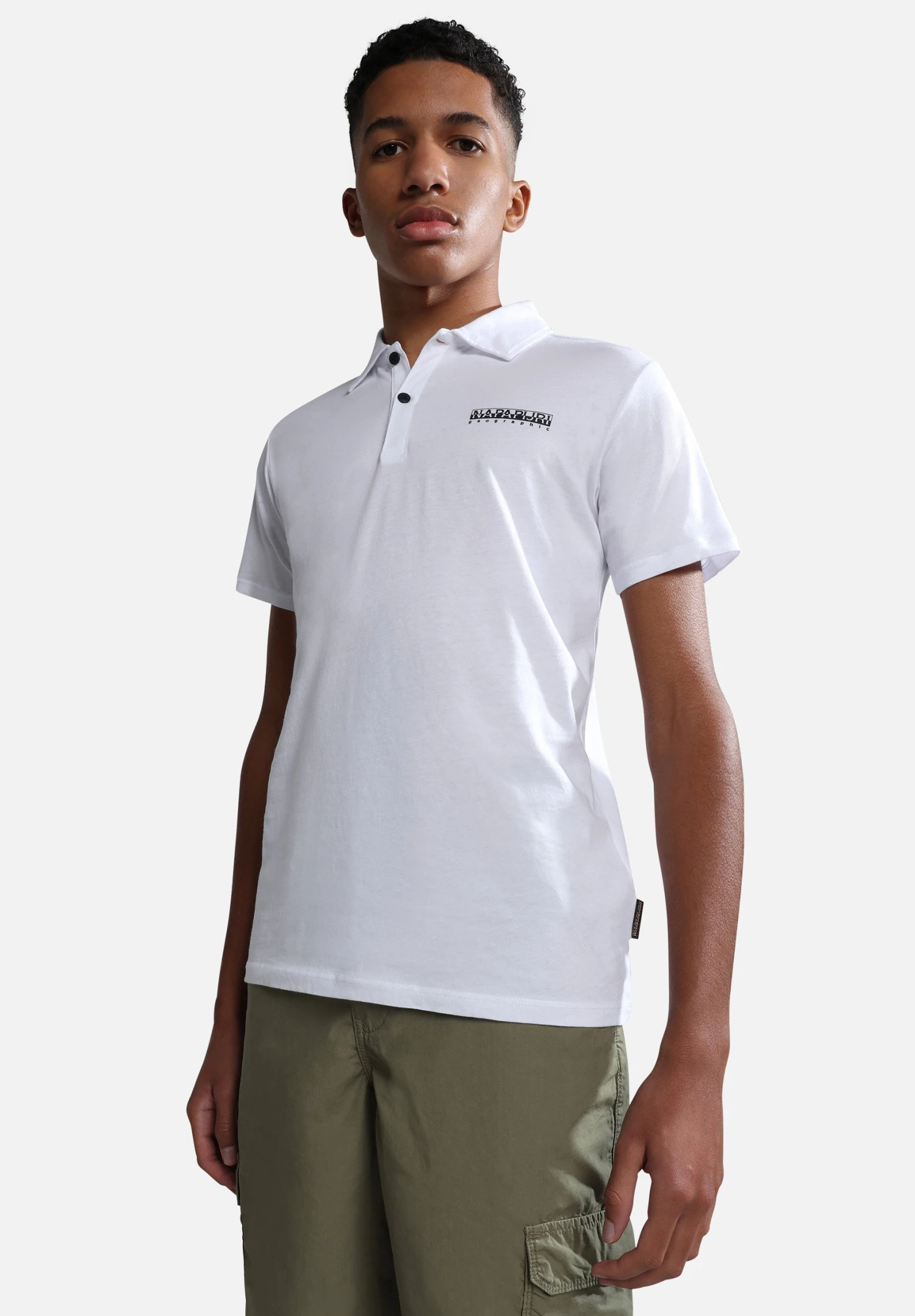 Napapijri E Box - Polo - White Logo Mbt 2 Napapijri E Box - Polo - White Logo Mbt â Image 2