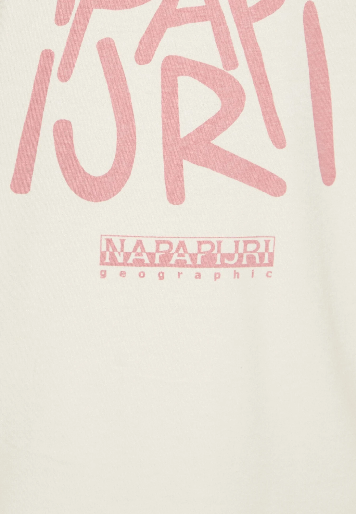 Napapijri Moreno - T-Shirt Imprimé - Off White 3 Napapijri Moreno - T-Shirt Imprimé - Off White – Image 3