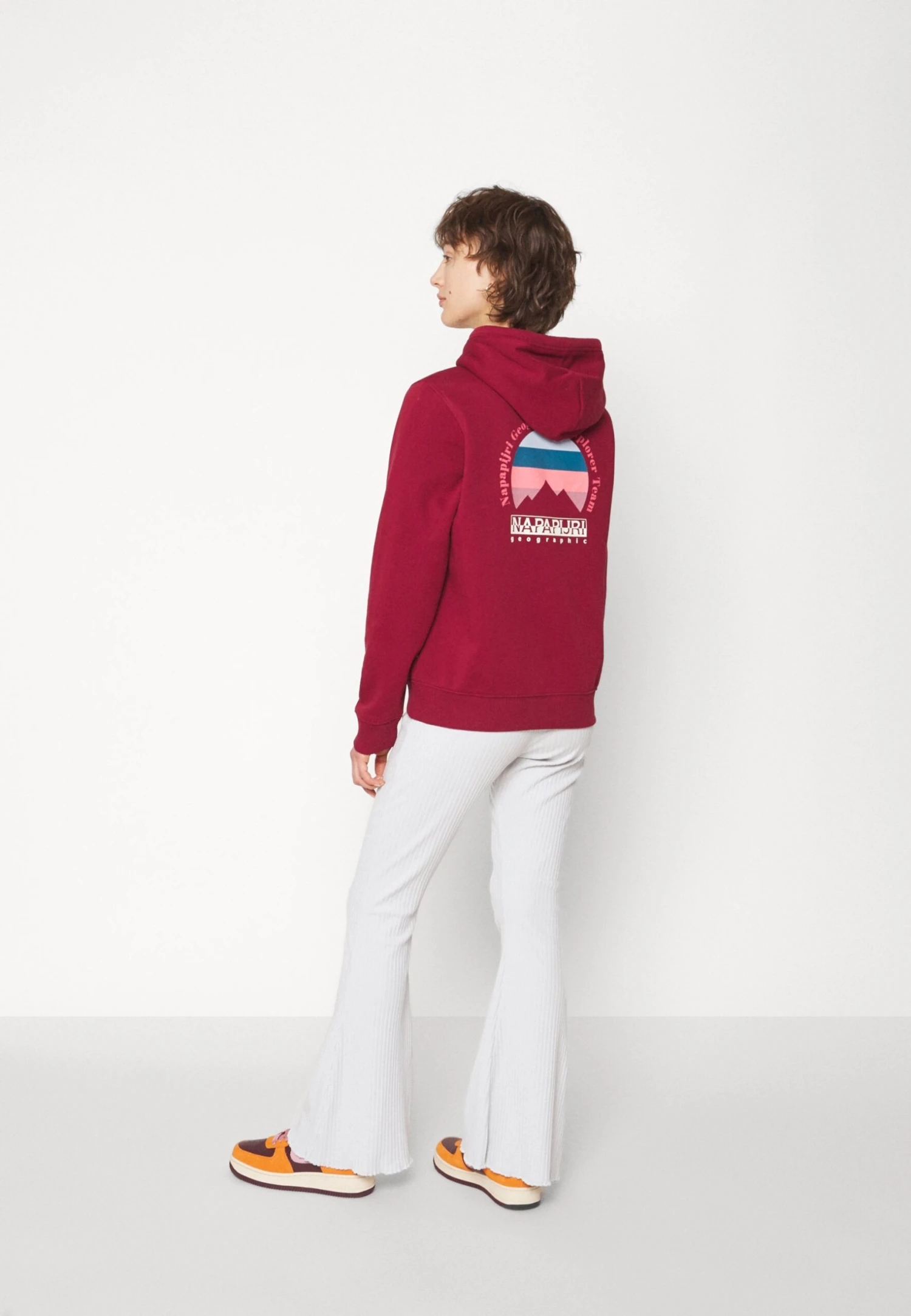 Napapijri Sweatshirt - Vint Amaranth 4 Napapijri Sweatshirt - Vint Amaranth – Image 4