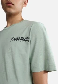 Napapijri Paradise - T-Shirt Imprimé - Green Frost G1E -Napapijri a746d40502874fbfa11f073147ce9a8c
