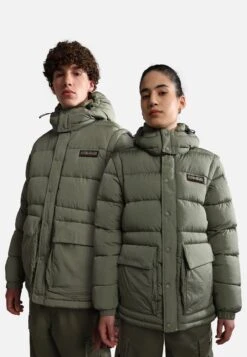 Napapijri A Chairlift - Veste D'Hiver - Green Lichen