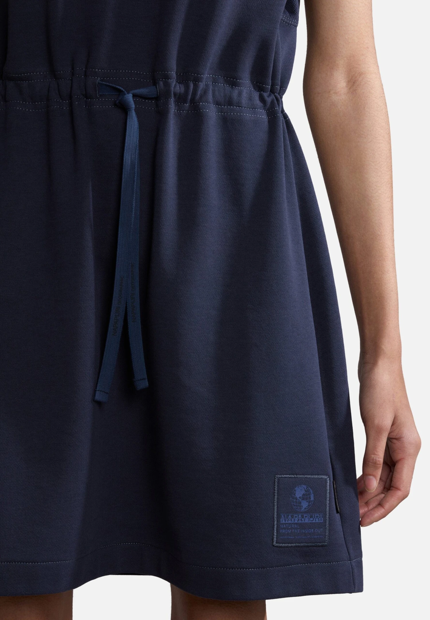 Napapijri Loja - Robe En Jersey - Blu Marine 4 Napapijri Loja - Robe En Jersey - Blu Marine – Image 4