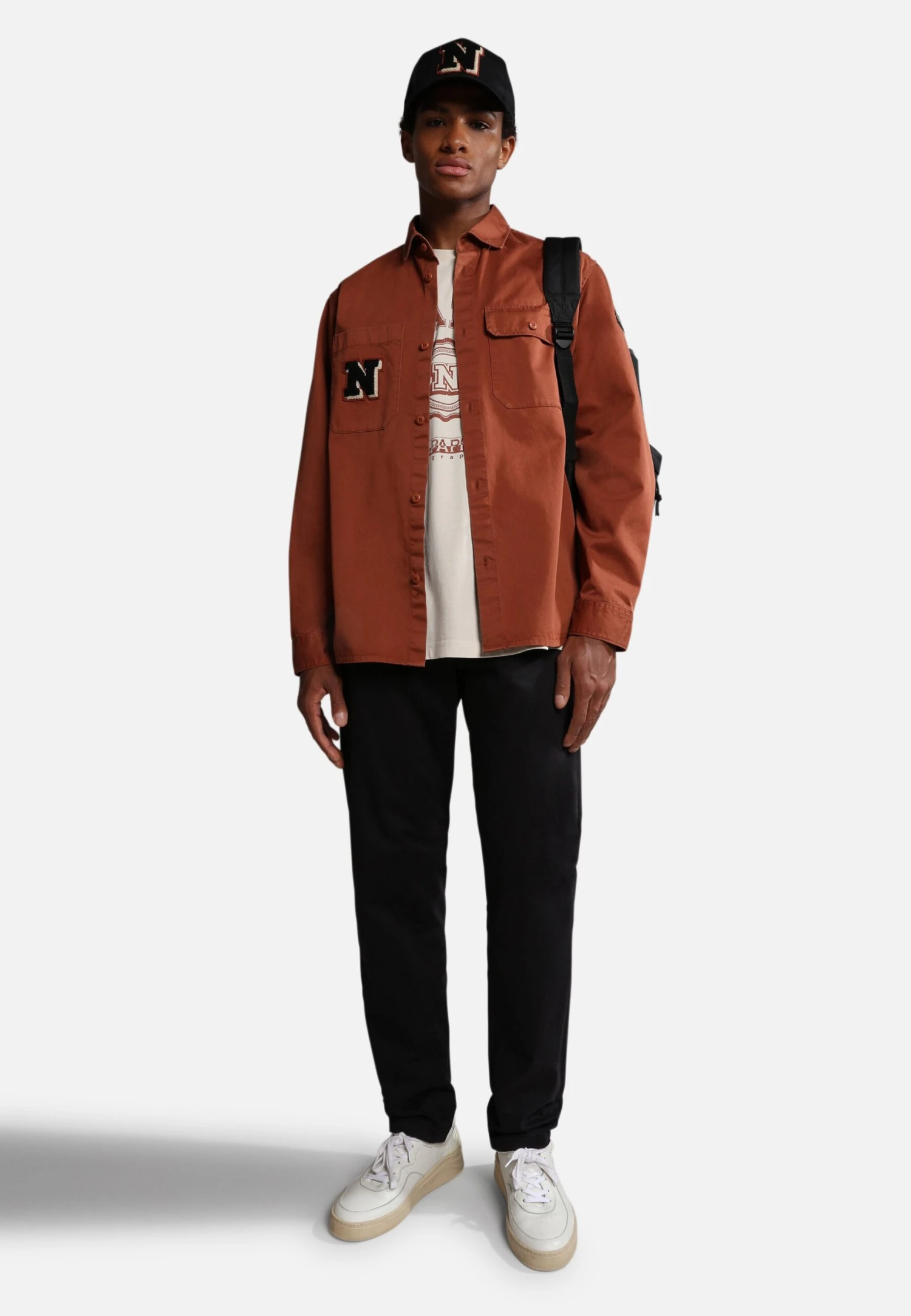 Napapijri S-Quito Ss - T-Shirt Imprimé - Whitecap Gray 4 Napapijri S-Quito Ss - T-Shirt Imprimé - Whitecap Gray – Image 4