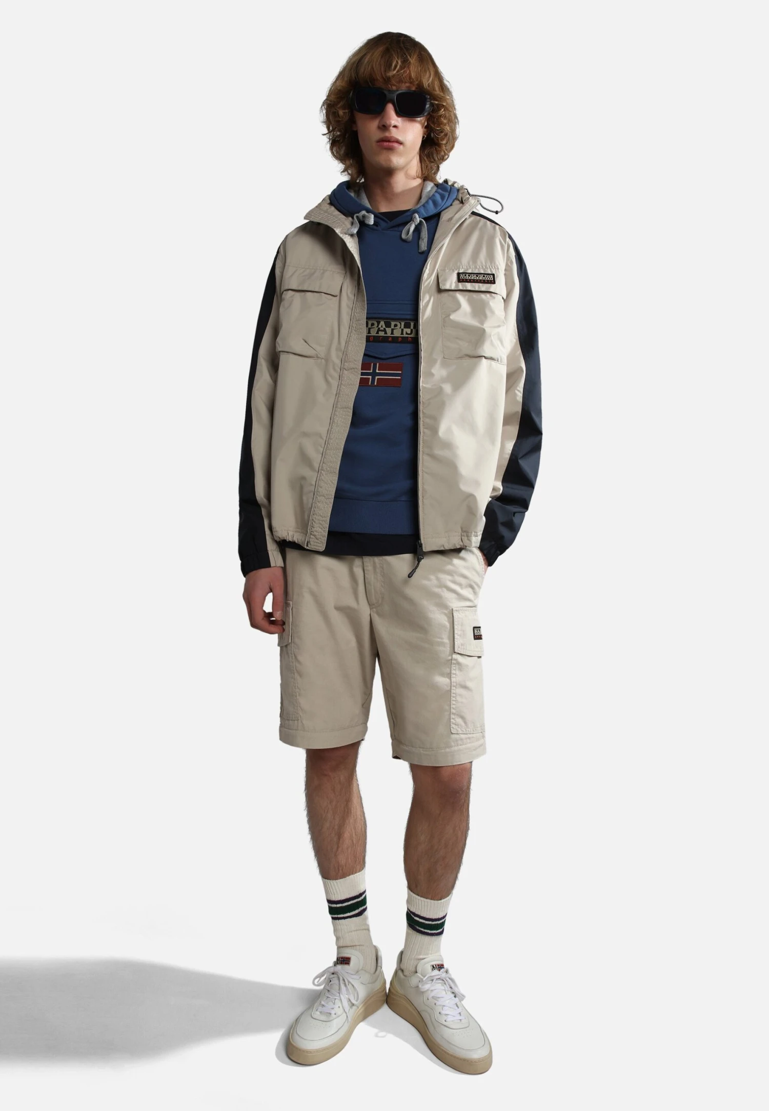 Napapijri Burgee Summer - Sweat À Capuche - Blue Ensign 2 Napapijri Burgee Summer - Sweat À Capuche - Blue Ensign – Image 2