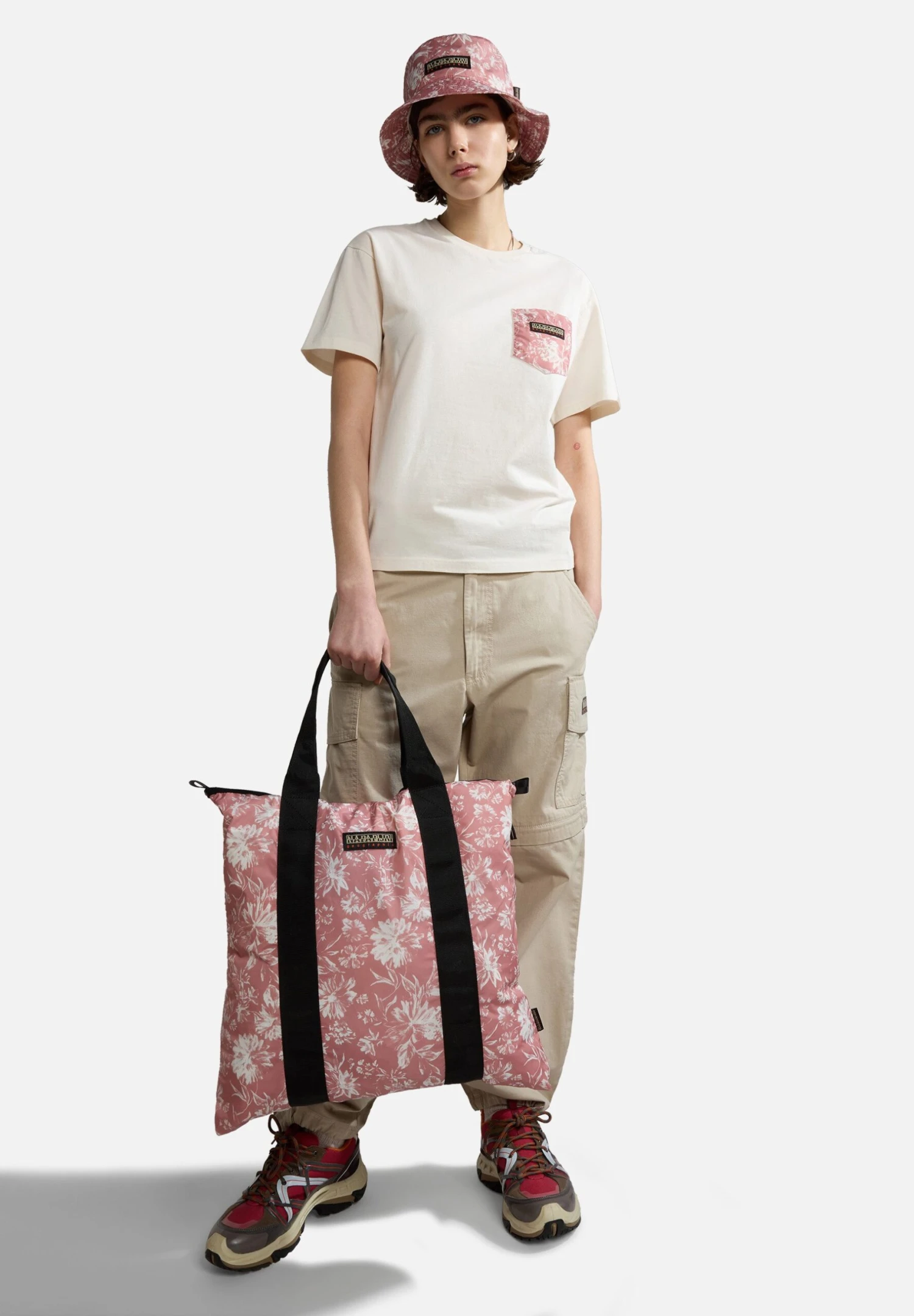 Napapijri Candolle - T-Shirt Imprimé - Whitecap Gray 2 Napapijri Candolle - T-Shirt Imprimé - Whitecap Gray – Image 2