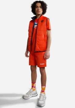 Napapijri Santafe - Veste Sans Manches - Red Cherry R